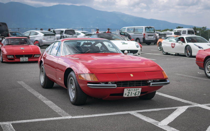 Illustration for article titled This Is How Japan Throws A Ferrari Party